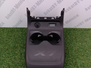 Декоративная накладка центральной консоли BMW X7 G07 2021, 4.4 л., N63B44D, бензин, АКПП, c27 arktis-grau brillanteffekt, внедорожник 5 дв., полный привод, 51169108238, 9108238, 51167950037, 51167950038, 7950037, 7950038, 51167951485, 7951485