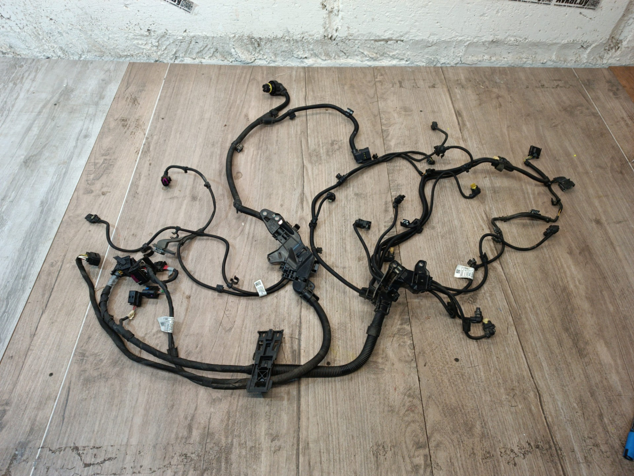 проводка двигателя BMW X5 G05 2019, 3.0 л., B58B30C, бензин, АКПП, a96, внедорожник 5 дв., полный привод, 12518654405, 8654405, 9302475, 9302478, 8672144, 8654412, 8654413, 8672142, 8632521 - фото №1