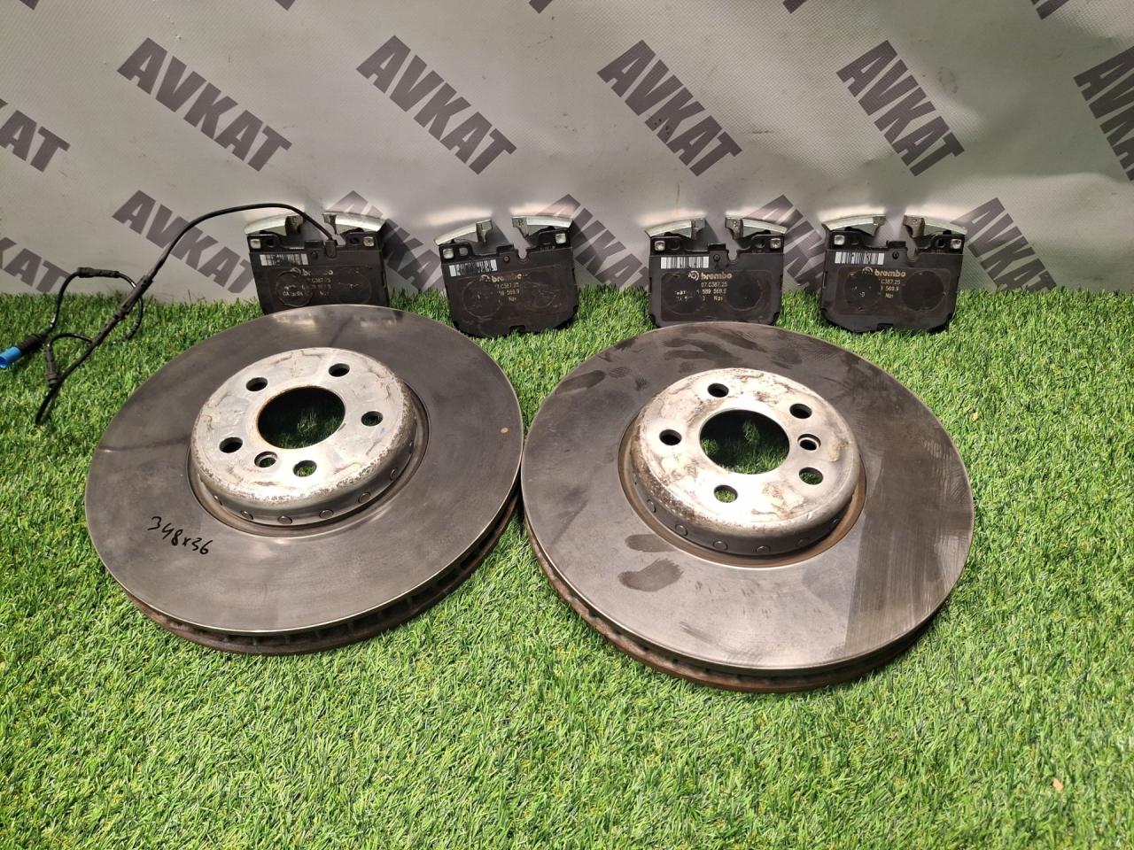 диск тормозной передний BMW X7 G07 2022, 3.0 л., B58B30C, бензин, АКПП, a96, внедорожник 5 дв., полный привод, 34106880075, 6880075, 34106880076, 6880076 - фото №1