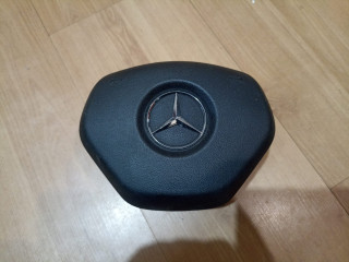 подушка безопасности водителя Mercedes-Benz C-Класс W204 [рестайлинг] C204 2011, 2.1 л., OM 651.911, дизель, АКПП, серебристый, седан, задний привод, A1728601602