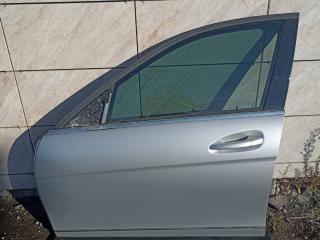 дверь передняя левая Mercedes-Benz C-Класс W204 [рестайлинг] C204 2011, 2.1 л., OM 651.911, дизель, АКПП, серебристый, седан, задний привод