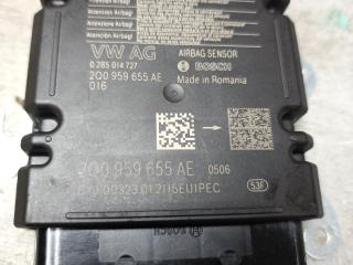 блок AirBag Volkswagen Multivan T6 [рестайлинг] 2021, 2.0 л., дизель, АКПП, белый, микроавтобус, передний привод, 2Q0959655AE