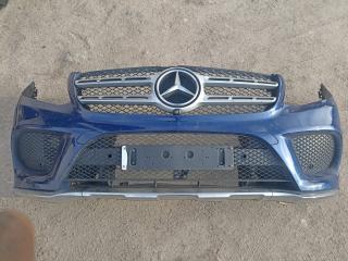 бампер передний Mercedes-Benz GLS-Класс X166 2018, 3.0 л., OM 642.826, дизель, АКПП, синий, внедорожник 5 дв., полный привод, правый руль