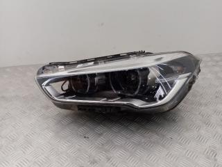 фара левая BMW X1 F48 2016, 2.0 л., B47 C20 A, дизель, МКПП, alpinweiß iii (300), внедорожник 5 дв., полный привод, правый руль, 63117193709