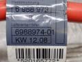 плюсовой провод аккумулятора BMW 3 серия E90/E91/E92/E93 [рестайлинг] E92 2008, 2.0 л., N47 D20 A, дизель, МКПП, sparkling graphite (a22), купе, задний привод, правый руль, 61126988974, 6988974 - фото №4