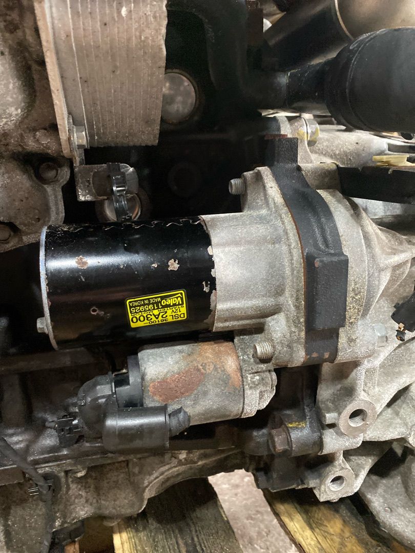 стартер Hyundai i30 1 поколение 2010, 1.6 л., D4FB, дизель, АКПП - фото №1