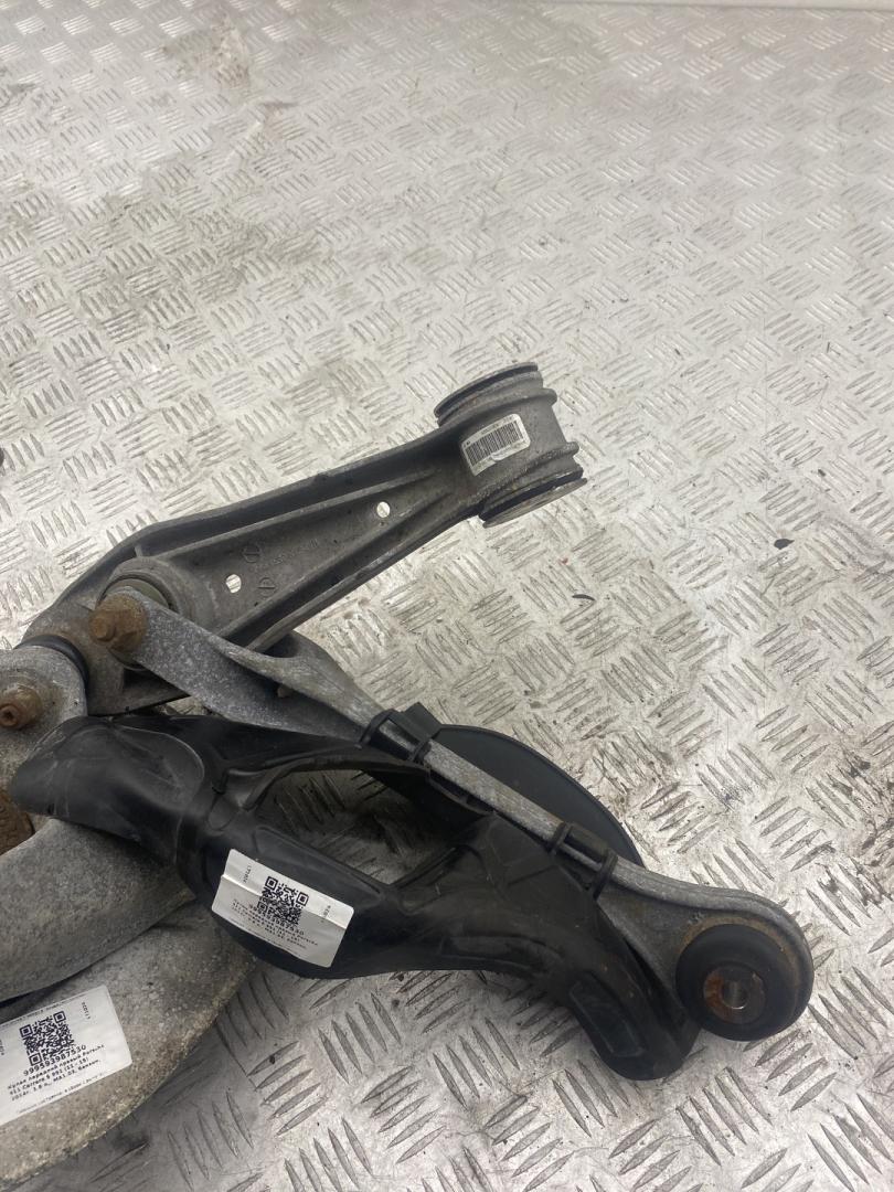 рычаг передний правый Porsche 911 Carrera S 991 2014, 3.8 л., MA1.03, бензин, робот, серый, задний привод, правый руль, 991341341 - фото №1