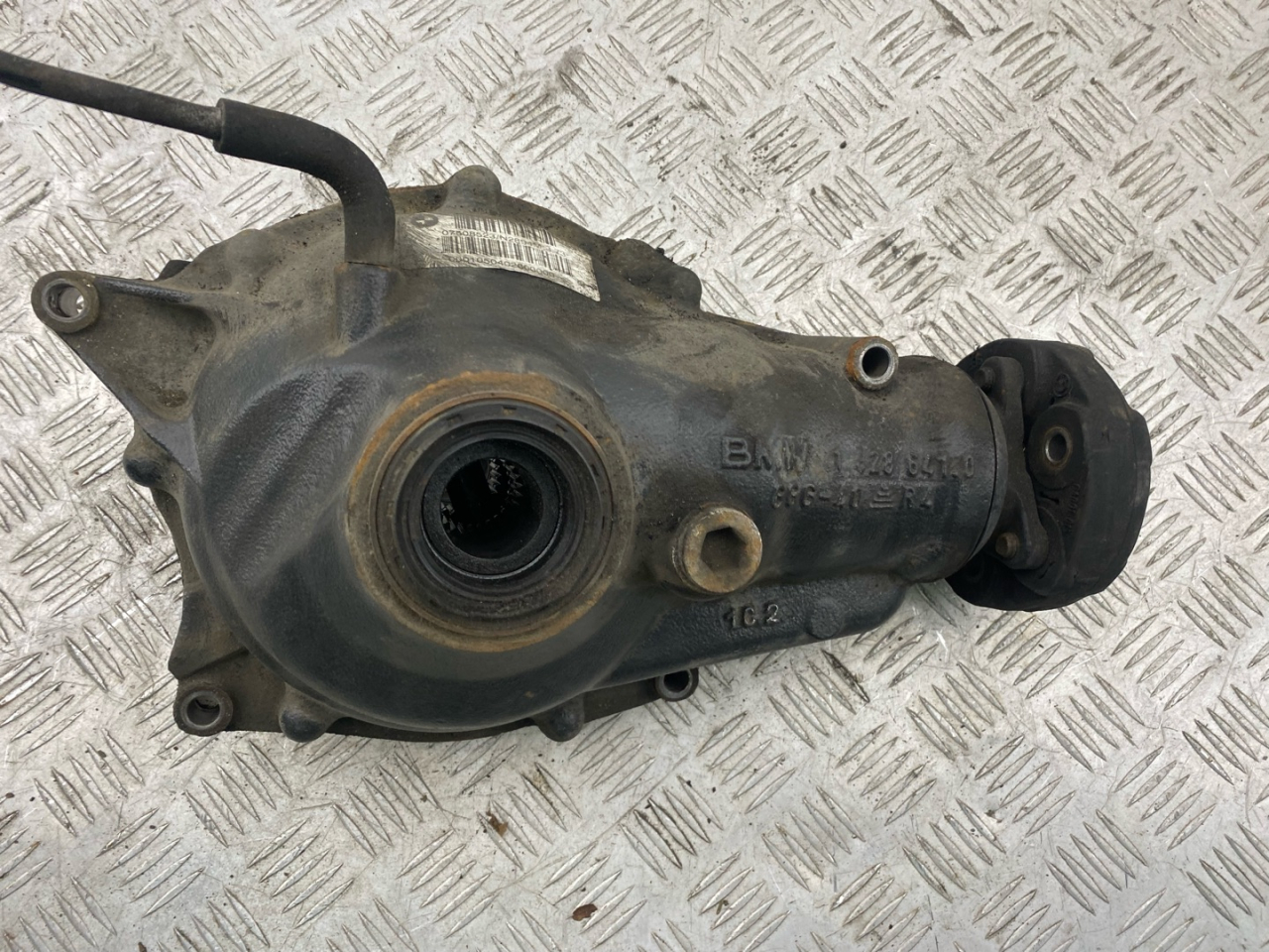 редуктор переднего моста BMW X5 E53 2002, 3.0 л., M57 D30 (306D1), дизель, АКПП, 31507508523, 7508523 - фото №1