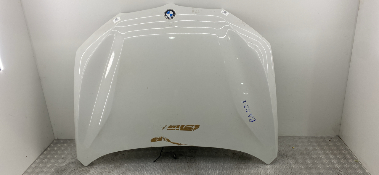 капот BMW X1 F48 2016, 2.0 л., B47 C20 A, дизель, МКПП, alpinweiß iii (300), внедорожник 5 дв., полный привод, правый руль, 41007427123, 41007463772, 7427123, 7463772 - фото №1