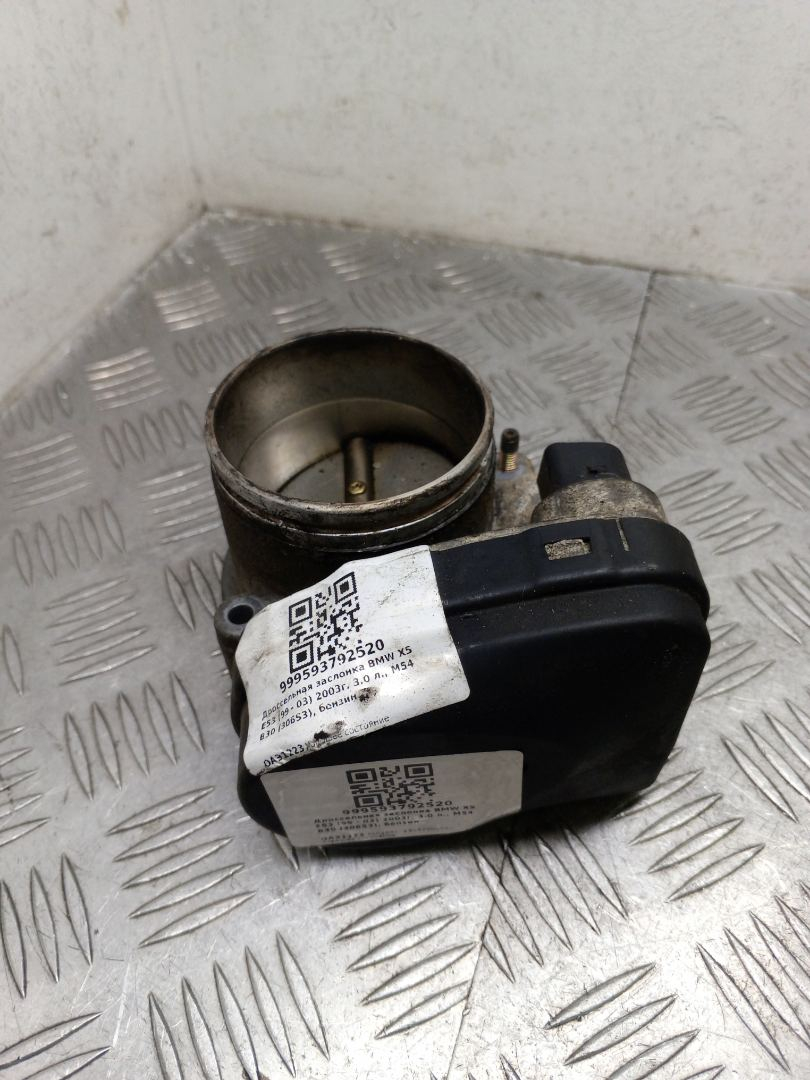 заслонка дроссельная BMW X5 E53 2003, 3.0 л., M54 B30 (306S3), бензин, внедорожник 5 дв., 13547502445, 7502445 - фото №1