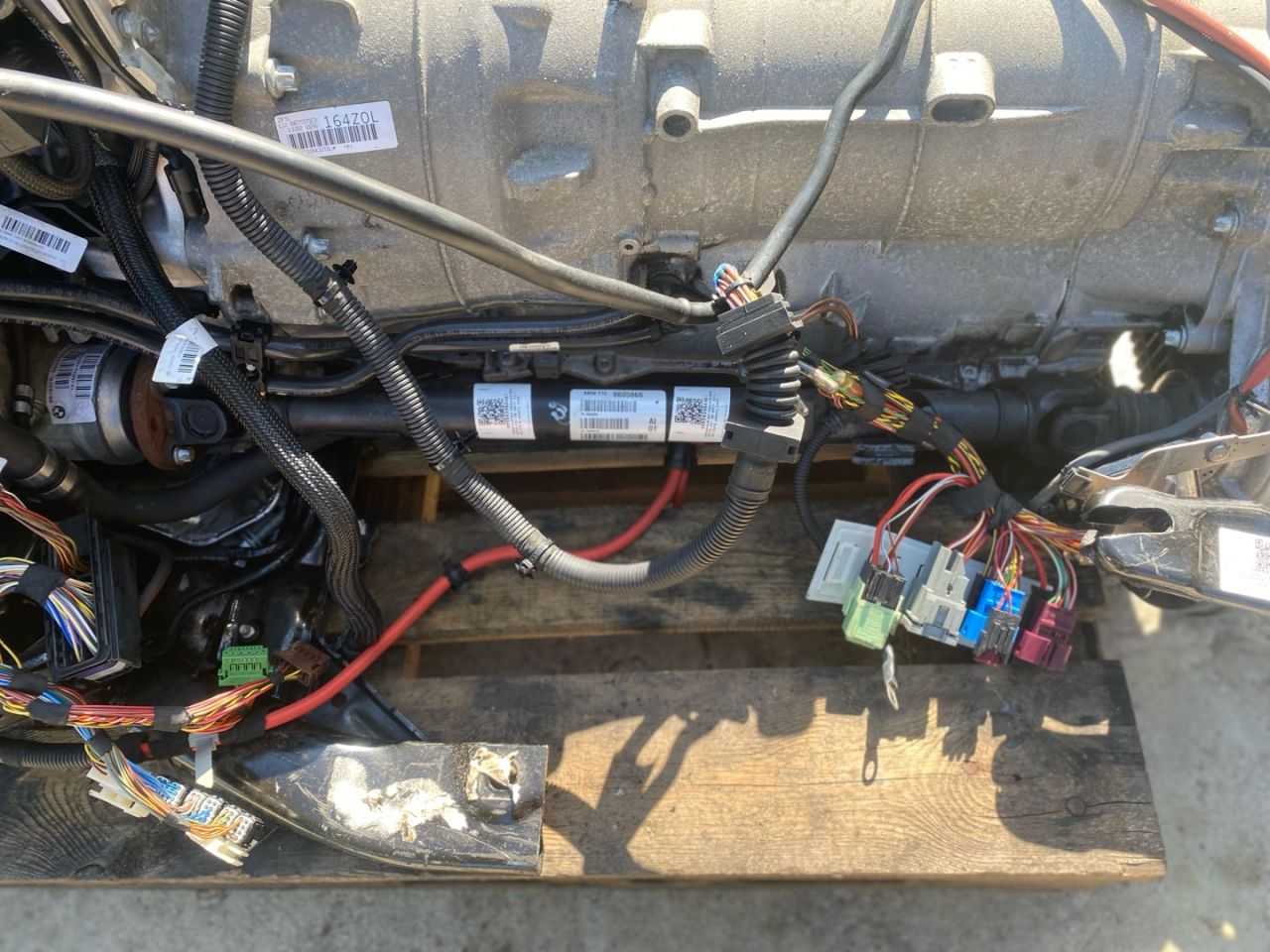 карданный вал BMW X5 F15 2017, 3.0 л., N57 D30 B, дизель, АКПП, carbonschwarz metallic (416), внедорожник 5 дв., полный привод, правый руль, 26208605866, 8605866 - фото №1