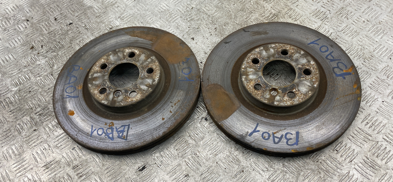 диск тормозной передний BMW X1 F48 2016, 2.0 л., B47 C20 A, дизель, МКПП, alpinweiß iii (300), внедорожник 5 дв., полный привод, правый руль, 34116865713, 6865713 - фото №1