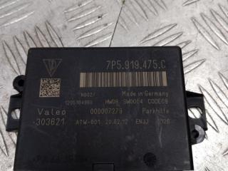 блок управления парктрониками Porsche 911 Carrera S 991 2014, 3.8 л., MA1.03, бензин, робот, серый, задний привод, правый руль, 7P5919475C, 7P5919475