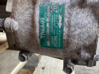 компрессор кондиционера Honda Civic 6 поколение (EJ/EK/EM) [рестайлинг] 2001, 1.6 л., бензин, АКПП, 0624311010