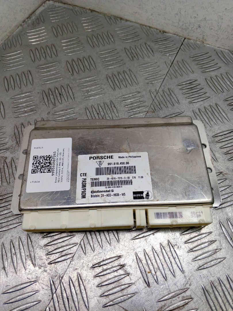 блок управления EDC Porsche 911 Carrera S 991 2014, 3.8 л., MA1.03, бензин, робот, серый, задний привод, правый руль, 99161845006, 991618450 - фото №1