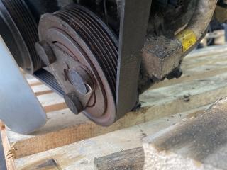 компрессор кондиционера Nissan Navara D22 [рестайлинг] 2006, 2.5 л., YD25DDTi, дизель, АКПП, 92600EB40C