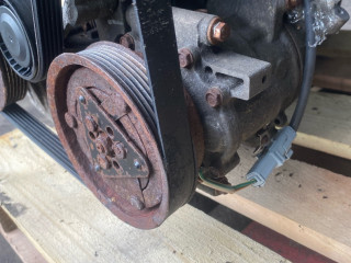 компрессор кондиционера Renault Grand Scenic 2 поколение [рестайлинг] 2007, 1.5 л., K9K 762, дизель, МКПП