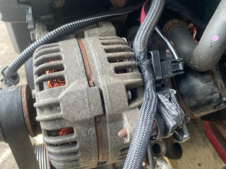 генератор Renault Grand Scenic 2 поколение [рестайлинг] 2007, 1.5 л., K9K 762, дизель, МКПП, 8200660033, 0124425071