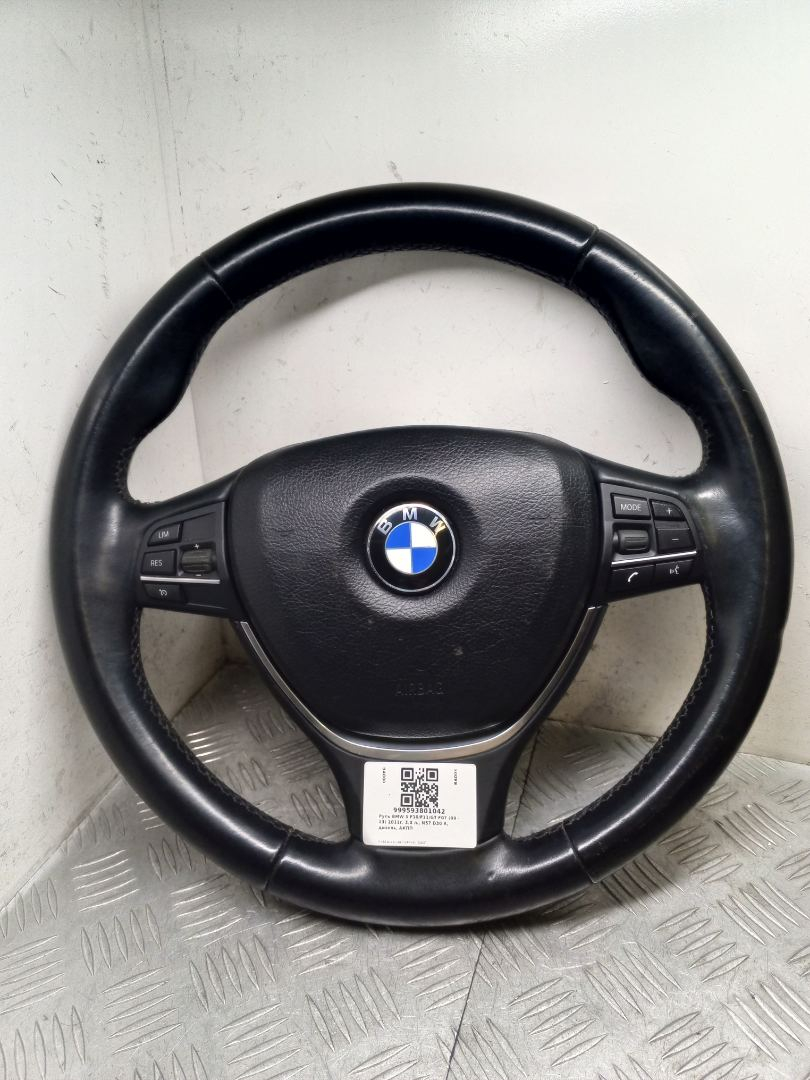 руль BMW 5 серия F07/F10/F11 2011, 3.0 л., N57 D30 A, дизель, АКПП, sophistog brillan metallic (a90), универсал, задний привод, правый руль - фото №1