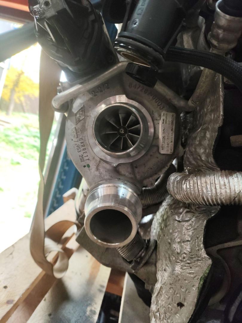 турбина BMW 3 серия G20 2021, 2.0 л., B48 B20 A, бензин, АКПП, black sapphire, седан, задний привод, правый руль, 9845814, 7953255, 9845815, 11659845815 - фото №1