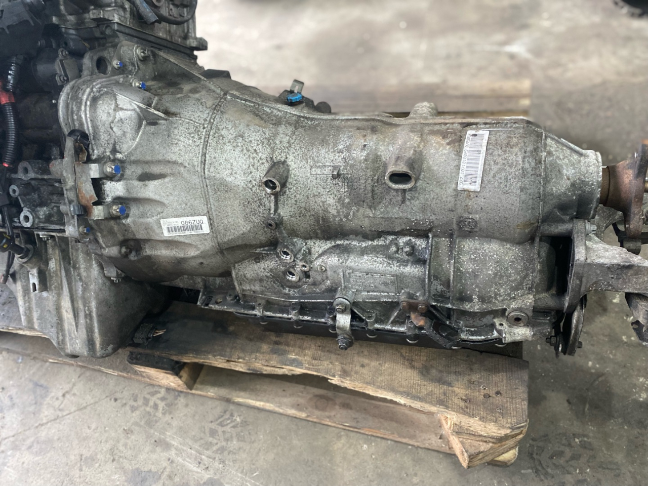 КПП автоматическая (АКПП) BMW 6 серия E63/E64 2006, 3.0 л., N52 B30 AF, бензин, АКПП, N52B30, N52B30AF, 7563295 - фото №1