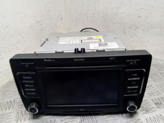 магнитола Skoda Octavia 2 поколение (A5) [рестайлинг] 2011, 2.0 л., CCZA, бензин, МКПП, 8x8x, лифтбэк, передний привод, правый руль, 1Z0035156F