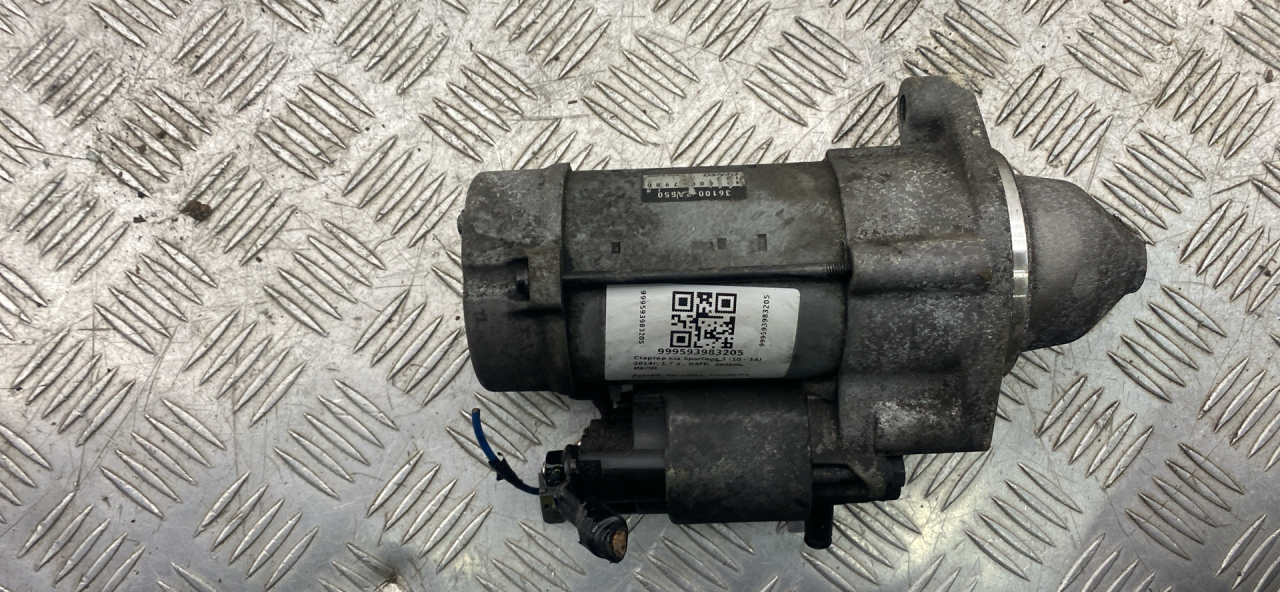 стартер Kia Sportage 3 поколение 2014, 1.7 л., дизель, МКПП, D4FD - фото №1