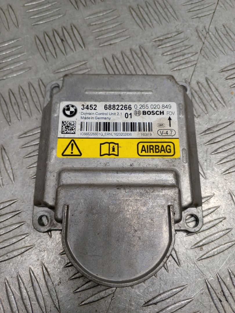 блок AirBag BMW X5 F15 2018, 3.0 л., N57 D30 A, дизель, АКПП, carbonschwarz metallic (416), внедорожник 5 дв., полный привод, правый руль, 34526882266, 6882266 - фото №1