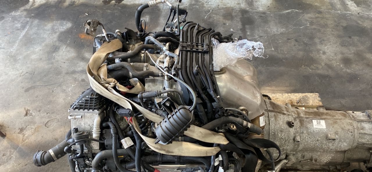 проводка двигателя BMW X5 M F85 2018, 4.4 л., S63 B44 B, бензин, АКПП, внедорожник 5 дв., полный привод, правый руль - фото №1