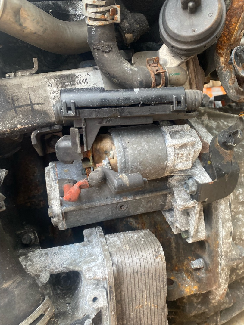 стартер Nissan Qashqai 1 поколение 2008, 2.0 л., M9R, дизель, МКПП - фото №1