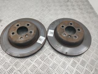 диск тормозной задний BMW 5 серия F07/F10/F11 F10 2011, 3.0 л., N57 D30 A, дизель, АКПП, carbonschwarz metallic (416), седан, задний привод, правый руль