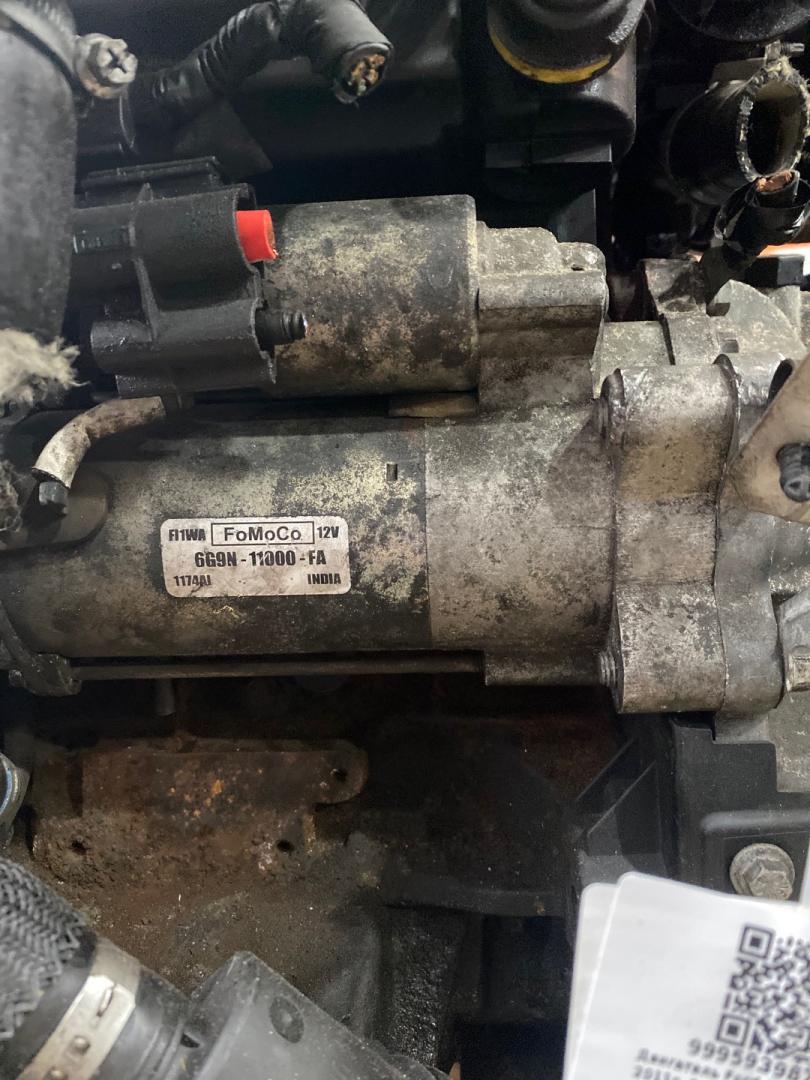 стартер Ford C-Max 2 поколение 2011, 2.0 л., UFDB, дизель, АКПП, 6G9N11000 - фото №1