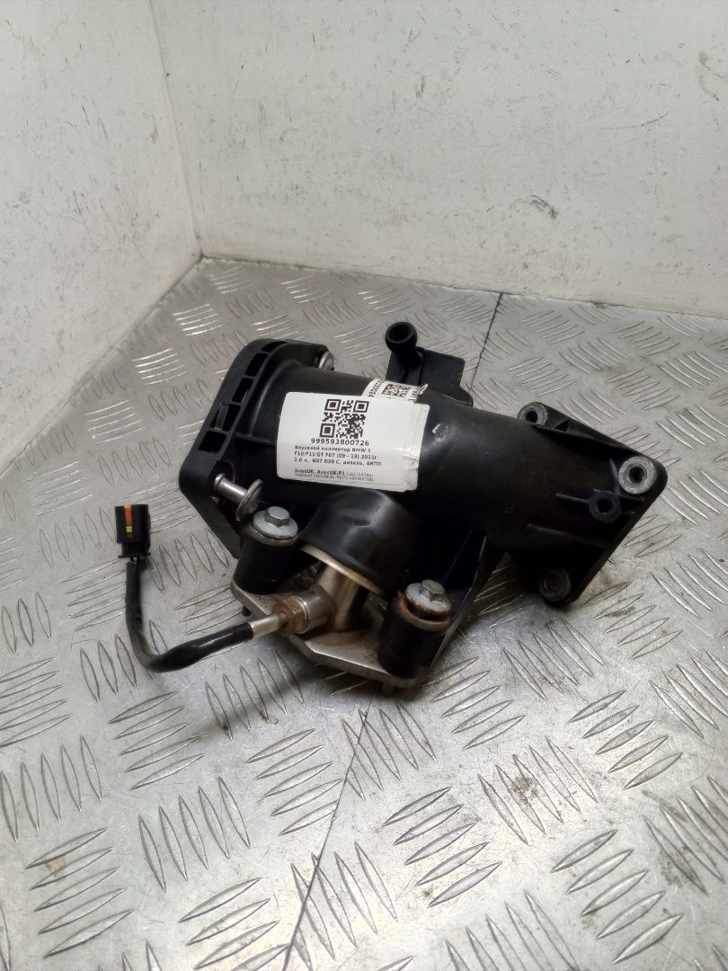 коллектор впускной BMW 5 серия F07/F10/F11 2011, 2.0 л., N47 D20 C, дизель, АКПП, 11617807991 - фото №1