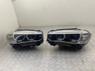 фара левая BMW X5 F15 2017, 3.0 л., N57 D30 B, дизель, АКПП, carbonschwarz metallic (416), внедорожник 5 дв., полный привод, правый руль, 7290055