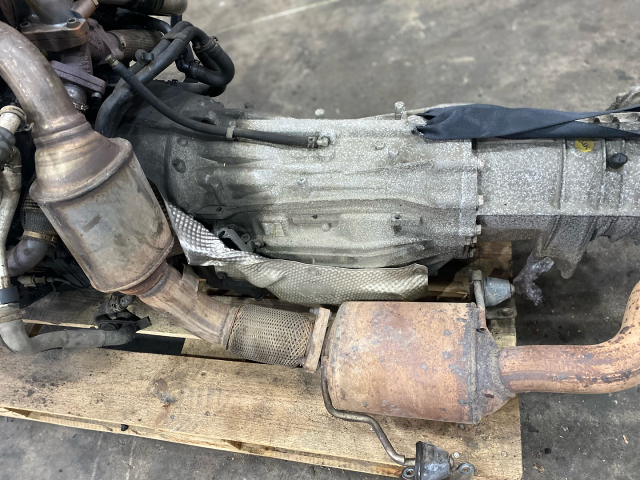 КПП автоматическая (АКПП) Audi Q7 4L 2007, 3.0 л., BUG, дизель, АКПП, полный привод, правый руль, HXG, 09D300038DX - фото №1