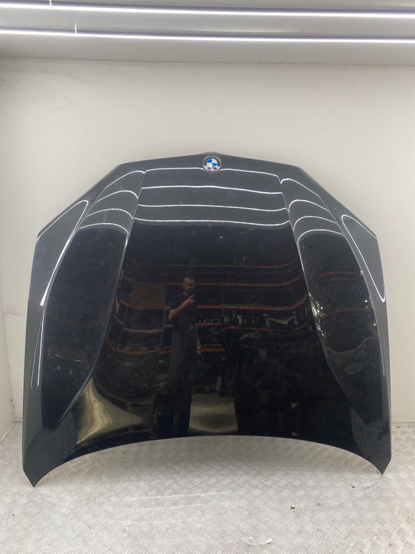 капот BMW X5 F15 2017, 3.0 л., N57 D30 B, дизель, АКПП, carbonschwarz metallic (416), внедорожник 5 дв., полный привод, правый руль, 41007381758, 7381758 - фото №1