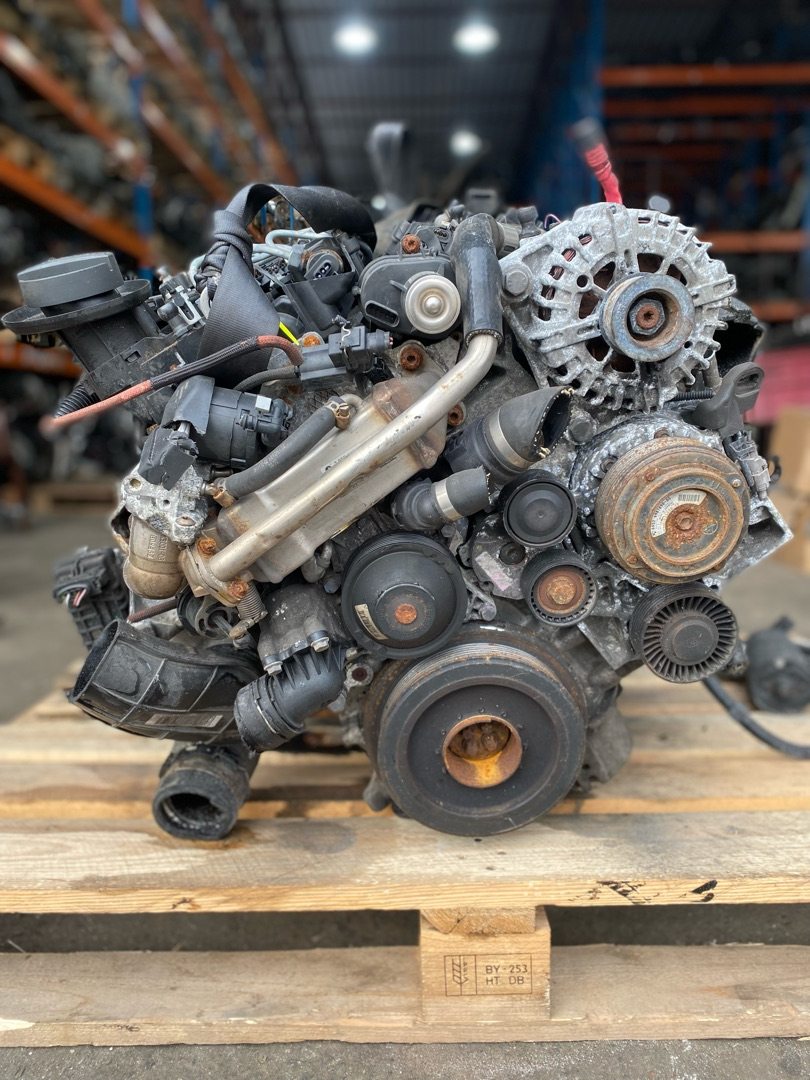 двигатель BMW 5 серия F07/F10/F11 2011, 3.0 л., N57 D30 A, дизель, АКПП, N57D30A - фото №1