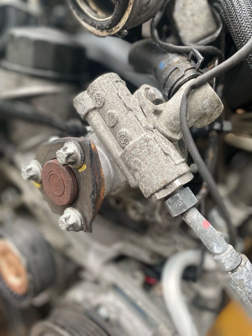 насос гидроусилителя руля Mercedes-Benz E-Класс W211/S211 2004, 2.7 л., OM 647.961, дизель, АКПП, A0044661201 - фото №1