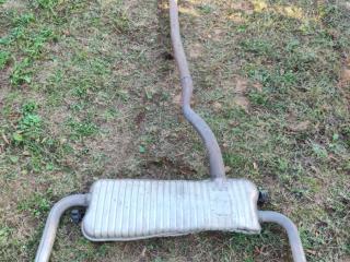 глушитель BMW X1 F48 2016, 2.0 л., B47 C20 A, дизель, МКПП, alpinweiß iii (300), внедорожник 5 дв., полный привод, правый руль, 8577086, 8577093