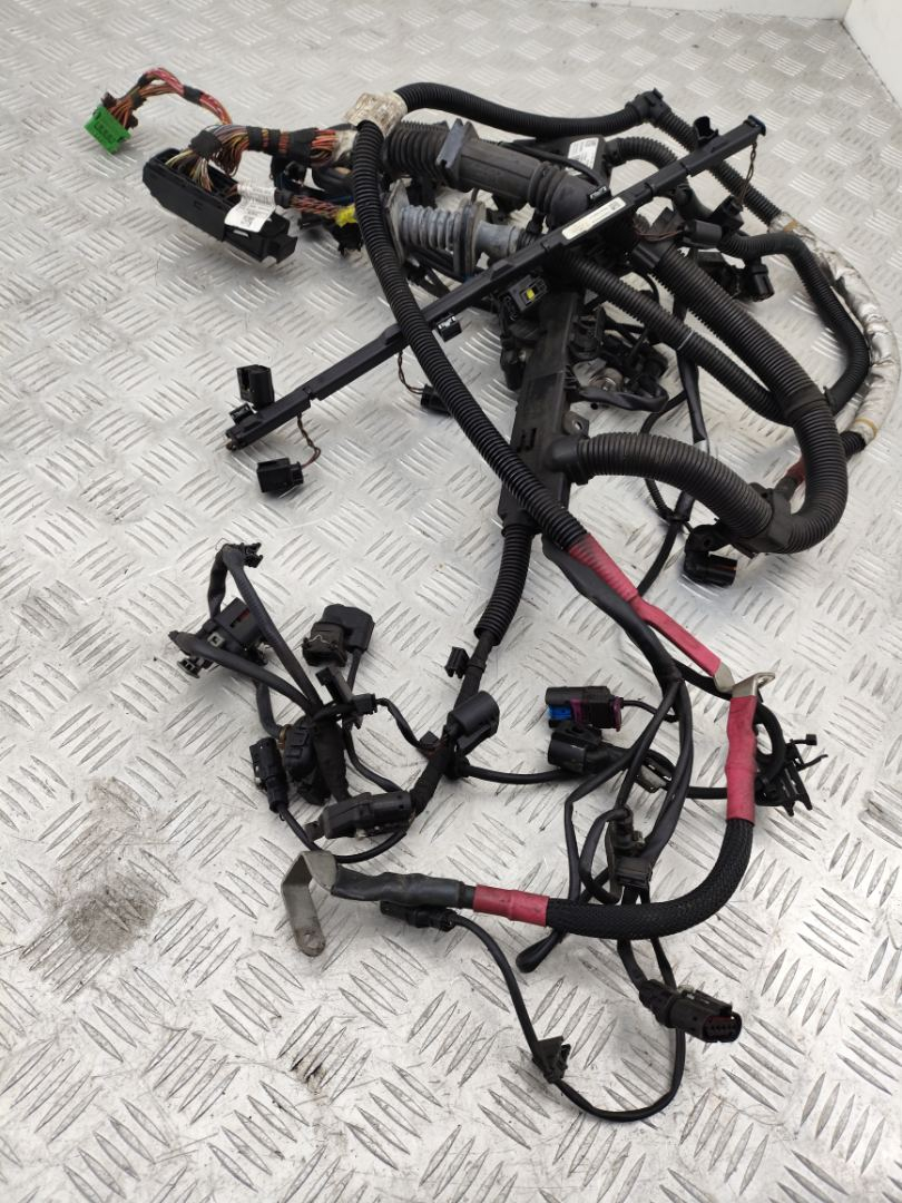 проводка двигателя BMW X5 F15 2015, 4.0 л., дизель, АКПП, black sapphire metallic (475), внедорожник 5 дв., полный привод, правый руль, 8583599 - фото №1