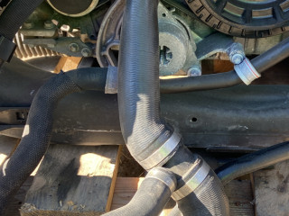 патрубок радиатора Mercedes-Benz C AMG W205 2017, 4.0 л., M 177.980, бензин, АКПП, 197, седан, задний привод, правый руль