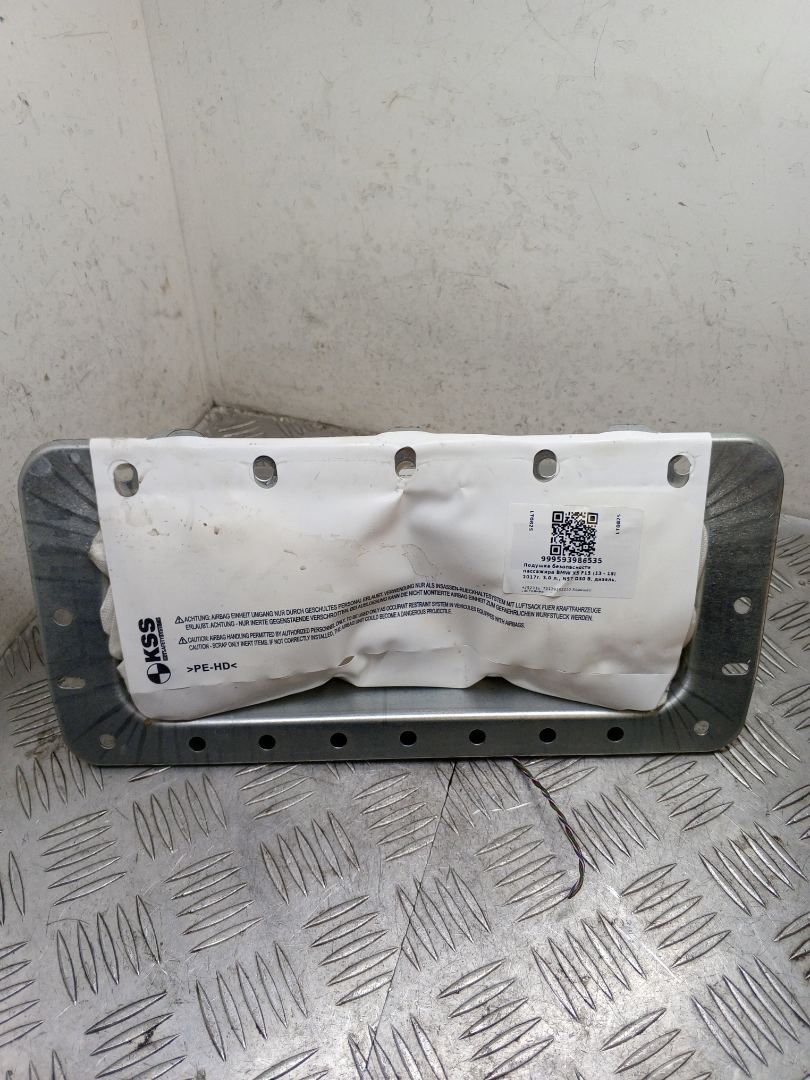 подушка безопасности пассажира BMW X5 F15 2017, 3.0 л., N57 D30 B, дизель, АКПП, carbonschwarz metallic (416), внедорожник 5 дв., полный привод, правый руль, 72129252310, 9252310 - фото №1