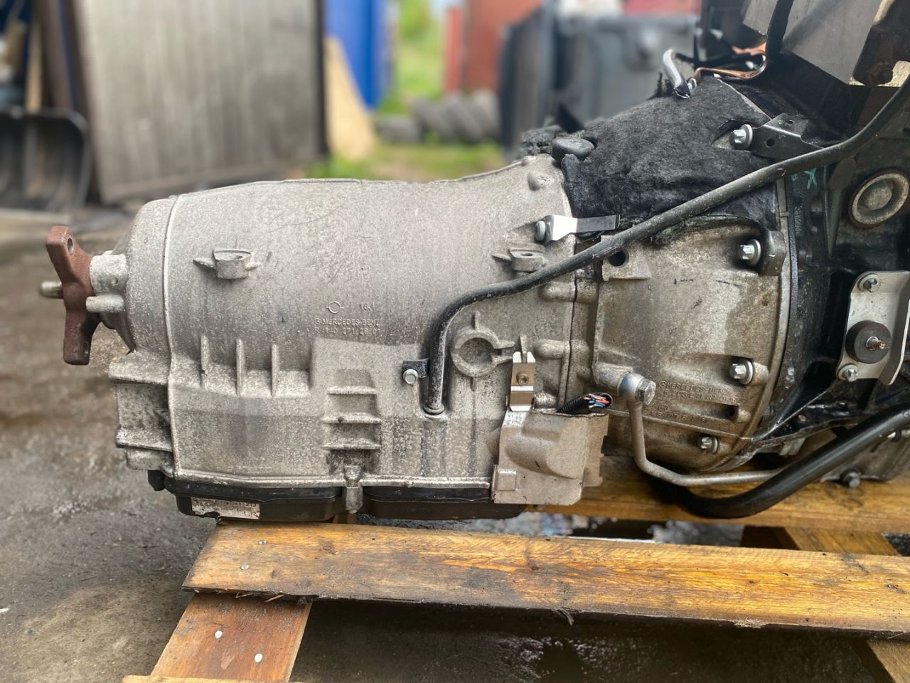 КПП автоматическая (АКПП) Mercedes-Benz E-Класс W211/S211 2004, 2.7 л., OM 647.961, дизель, АКПП - фото №1