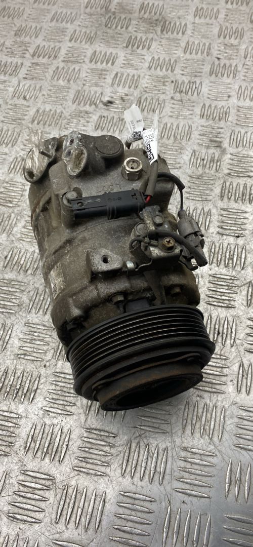 компрессор кондиционера BMW X5 F15 2018, 3.0 л., N57 D30 A, дизель, АКПП, carbonschwarz metallic (416), внедорожник 5 дв., полный привод, правый руль, 64526805070, 6805070 - фото №1