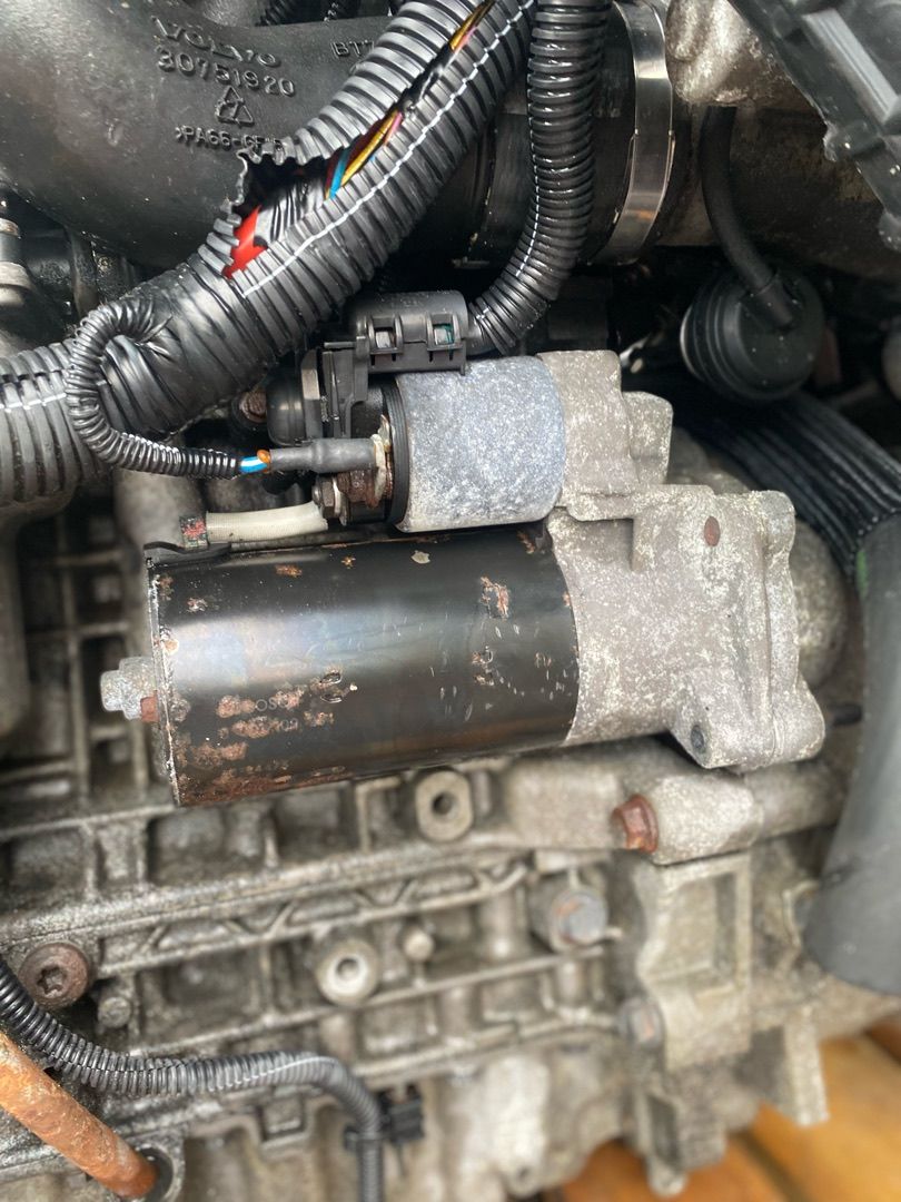 стартер Volvo S80 2 поколение 2007, 2.4 л., D 5244 T4, дизель, МКПП, 30724473 - фото №1