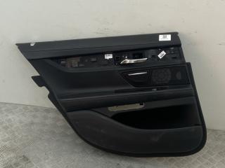 обшивка двери задняя левая BMW 7 серия G11/G12 G11 2017, 3.0 л., B57 D30 A, дизель, АКПП, carbonschwarz metallic (416), седан, задний привод, правый руль