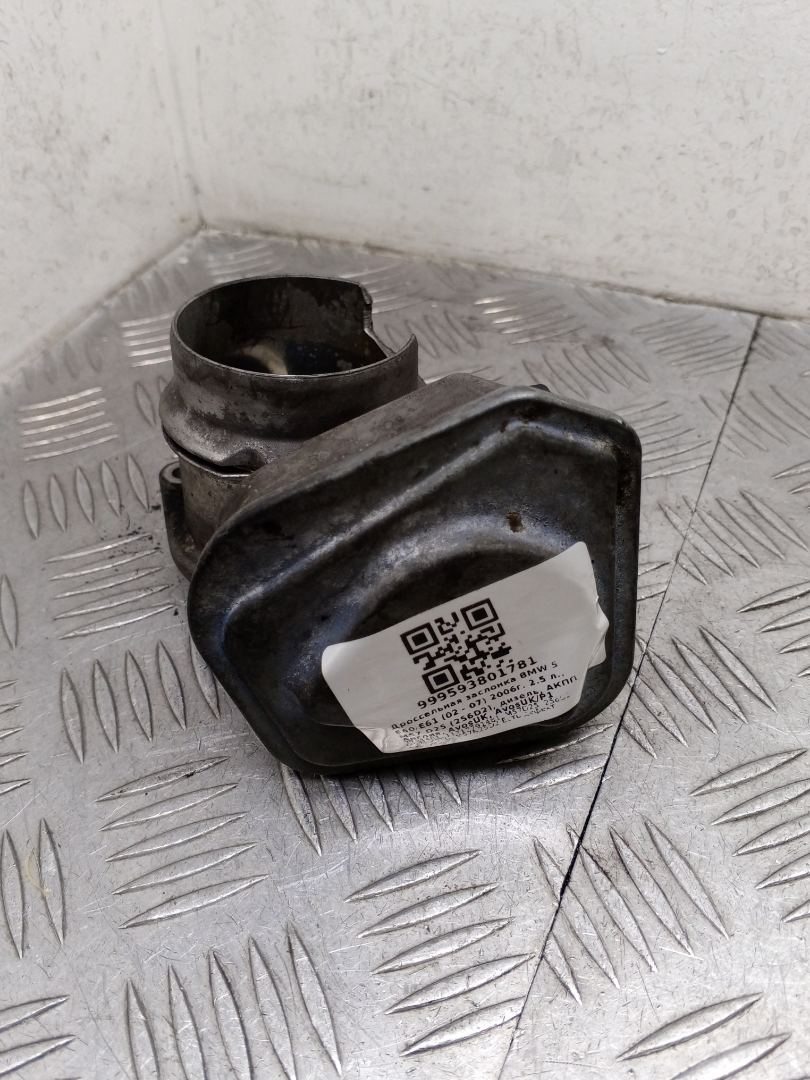 заслонка дроссельная BMW 5 серия E60/E61 2006, 2.5 л., M57 D25 (256D2), дизель, АКПП, M57D25, 256D2, M57D25TU, M57N25D2, 7791481, 11717791481 - фото №1