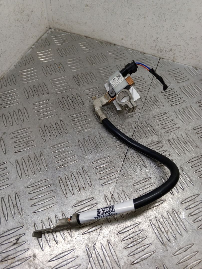 минусовой провод аккумулятора BMW X5 F15 2017, 3.0 л., N57 D30 B, дизель, АКПП, carbonschwarz metallic (416), внедорожник 5 дв., полный привод, правый руль, 61216819309, 6819309 - фото №1