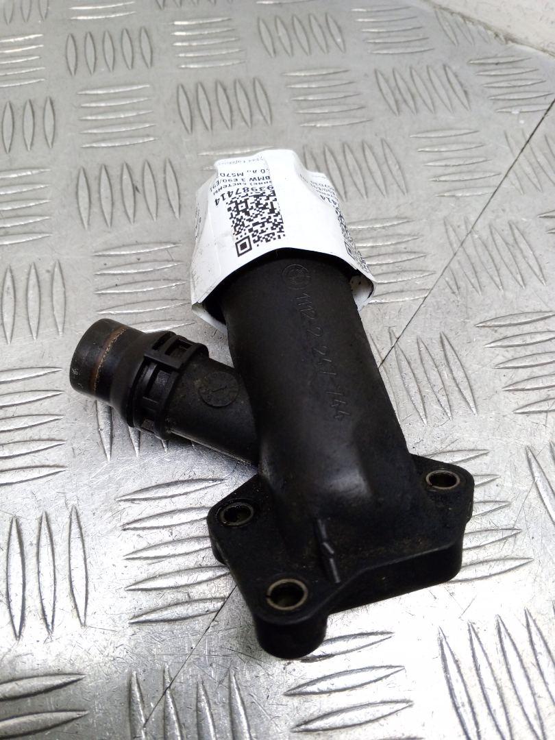 фланец (тройник) системы охлаждения BMW 3 серия E90/E91/E92/E93 2007, 3.0 л., M57 D30 (306D3), дизель, АКПП, 11122247744, 2247744 - фото №1