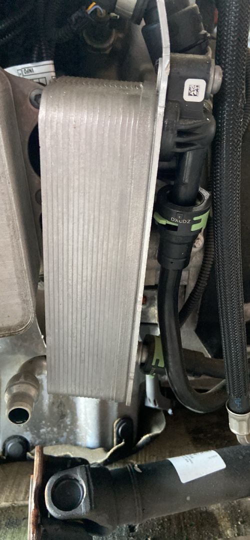 радиатор АКПП BMW X3 G01 2019, 3.0 л., B58 B30 A, бензин, АКПП, brillanteffekt metallic (a90), внедорожник 5 дв., полный привод, правый руль, 17218607245, 8607245 - фото №1